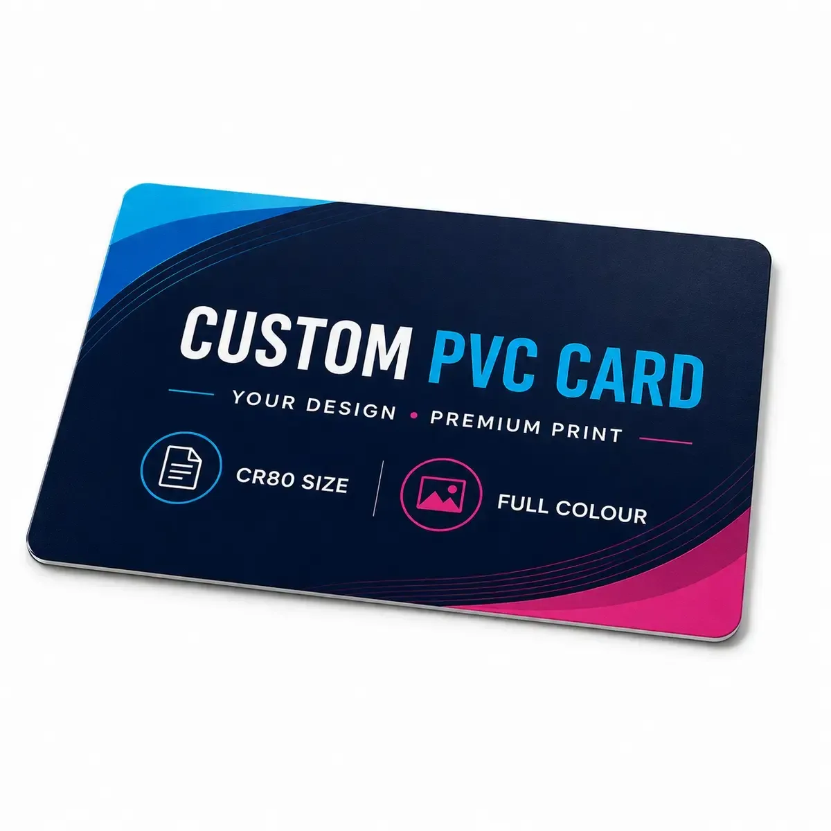 Custom PVC Cards Print Online – Personalized Premium Plastic Cards