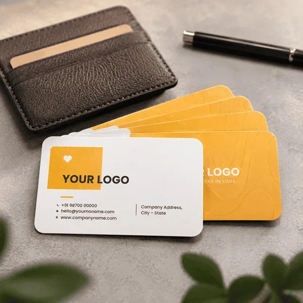 Rounded Visiting Cards Pack of 100
